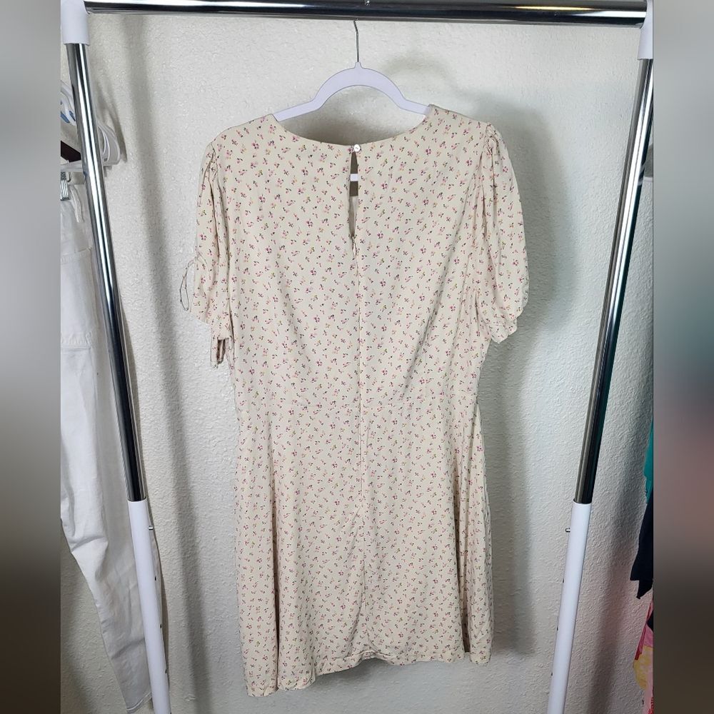 Madewell Tie Sleeve Retro Dress in Dutch Dandelions 14 - Picture 4 of 7